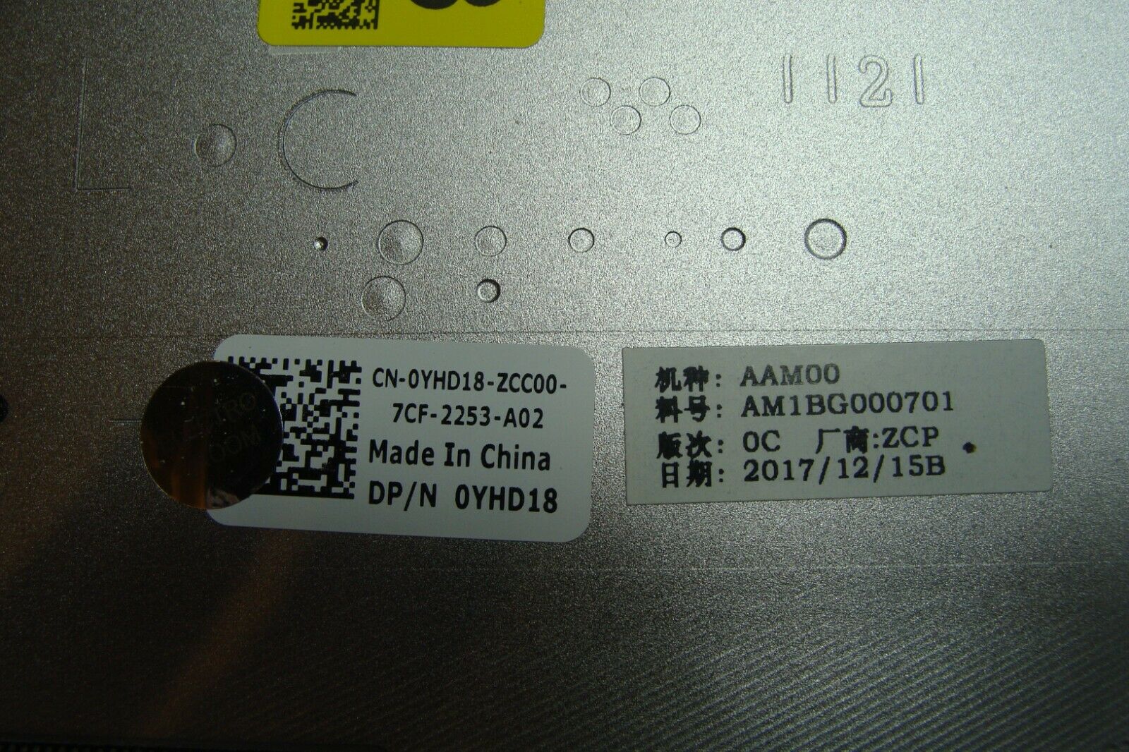 Dell XPS 15 9560 15.6