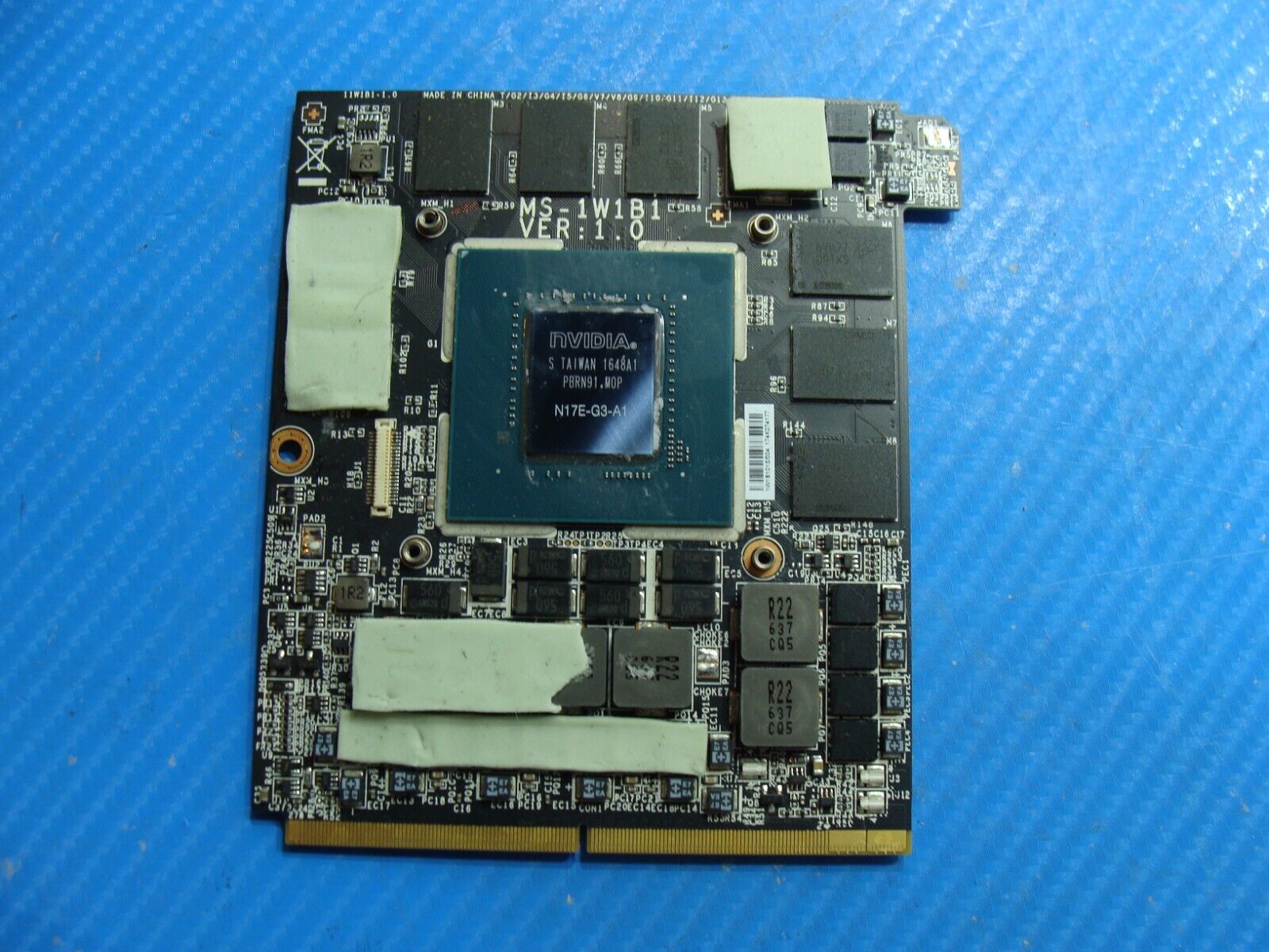 MSI Titan SLI GT83VR 7RF OEM NVIDIA GeForce GTX 1080 8GB MXM Video Card MS-1W1B1