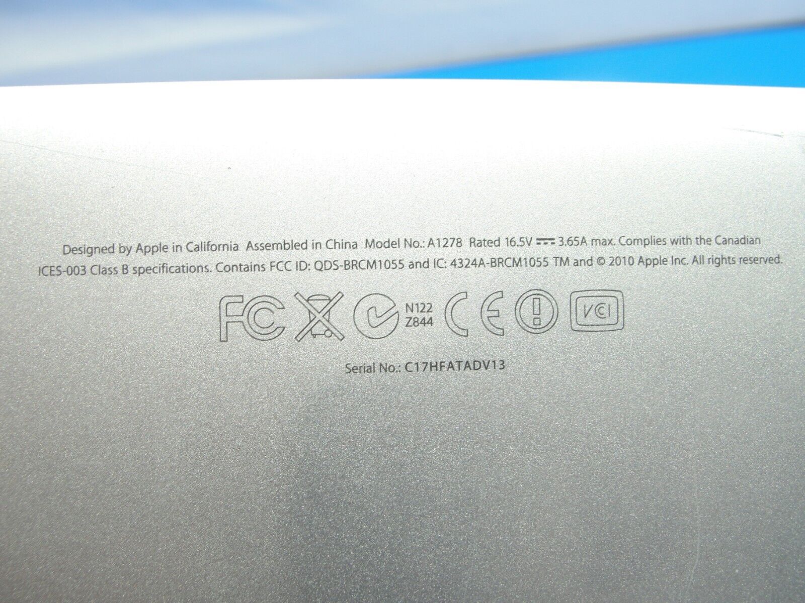 MacBook Pro A1278 13