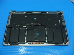 MacBook Pro A1989 13" 2019 MV962LL/A Top Case Palmrest w/Battery Gray 661-10040