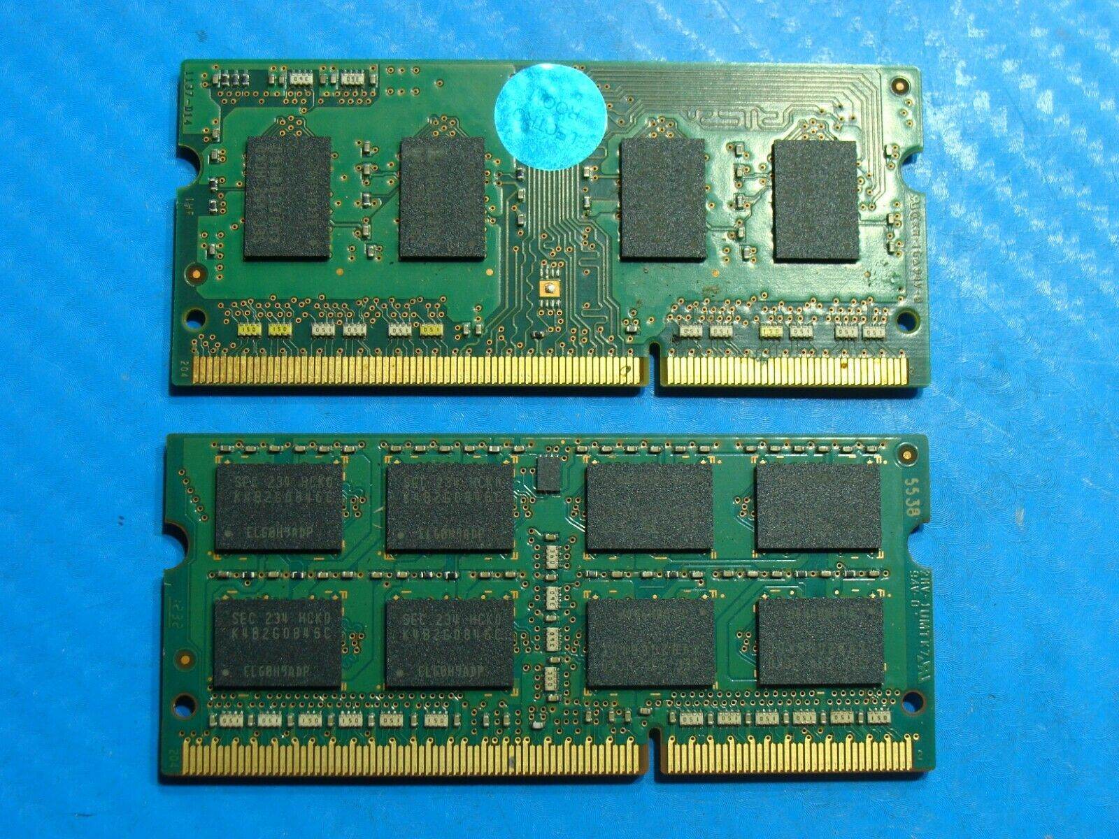 Dell 3521 SO-DIMM Samsung 4GB & 2GB Memory M471B5273CH0-CK0 M471B5773DH0-CK0 - Tested Computer Laptop Parts