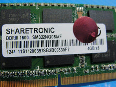 Lenovo Yoga 13 Sharetronic 4GB RAM Memory SO-DIMM 11S11200397 SM322NQ08IAF - Tested Computer Laptop Parts