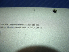 MacBook Air A1465 MD711LL/A MD712LL/A Mid 2013 11" Bottom Case Silver 923-0436 Apple