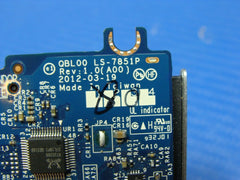 Dell XPS L521X 15.6" Genuine Laptop Audio Jack SD Reader Board w/Ribbon LS-7851P Dell