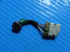 HP 15-f211wm 15.6" Genuine Laptop DC in Power Jack w/ Cable 730932-YD1