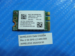 HP 17-by1053dx 17.3" Genuine Laptop Wireless WiFi Card L21480-005 RTL8723DE