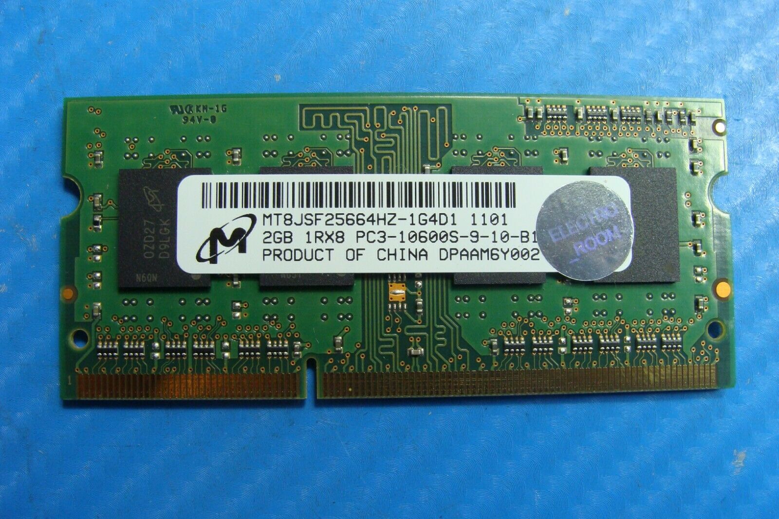 Toshiba L745-S4210 Micron 2Gb pc3-10600s Memory RAM So-dimm mt8jsf25664hz-1g4d1 - Laptop Parts - Buy Authentic Computer Parts - Top Seller Ebay