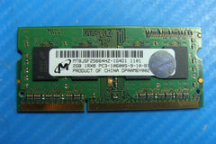 Toshiba L745-S4210 Micron 2Gb pc3-10600s Memory RAM So-dimm mt8jsf25664hz-1g4d1 - Tested Computer Laptop Parts