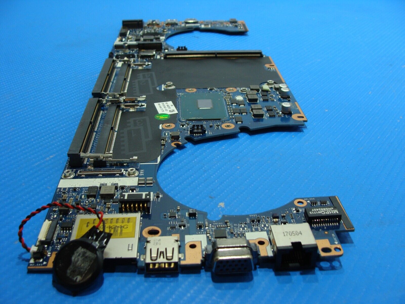 HP ZBook 15.6” 15 G4 i7-7700HQ 208GHz 8GB Nvidia M1200 Motherboard 921047-601