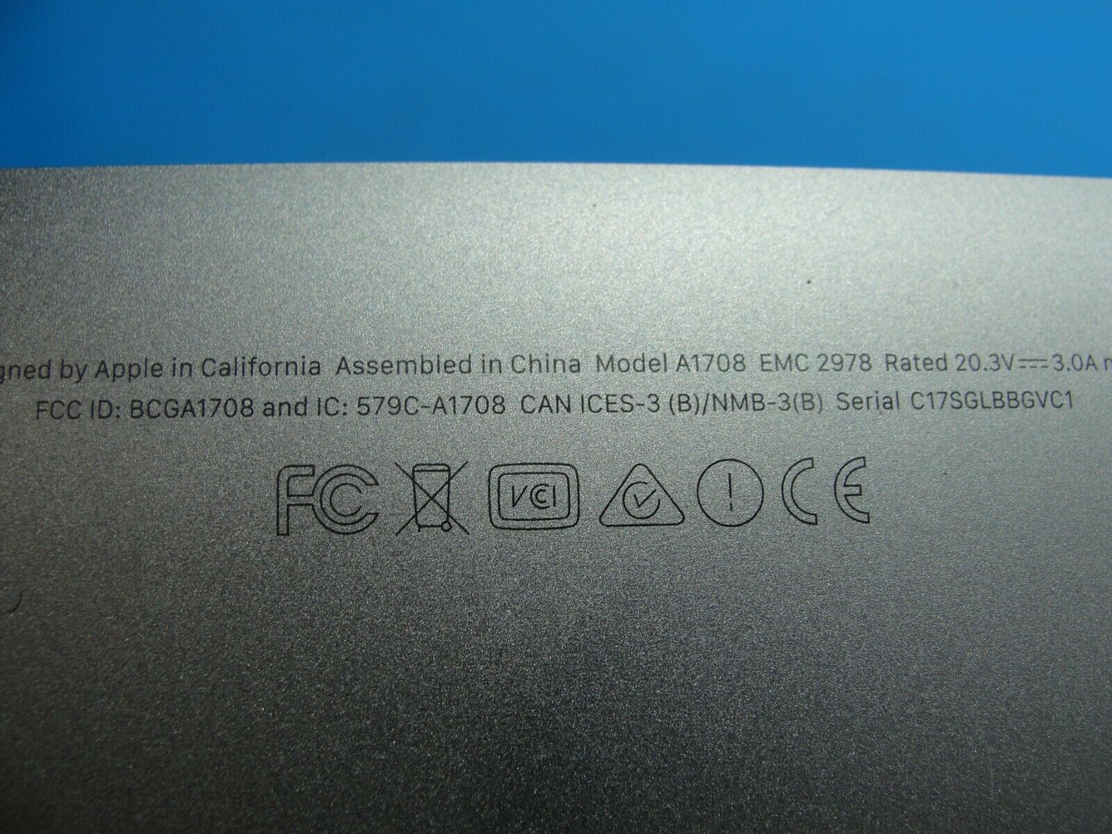 MacBook Pro A1708 13