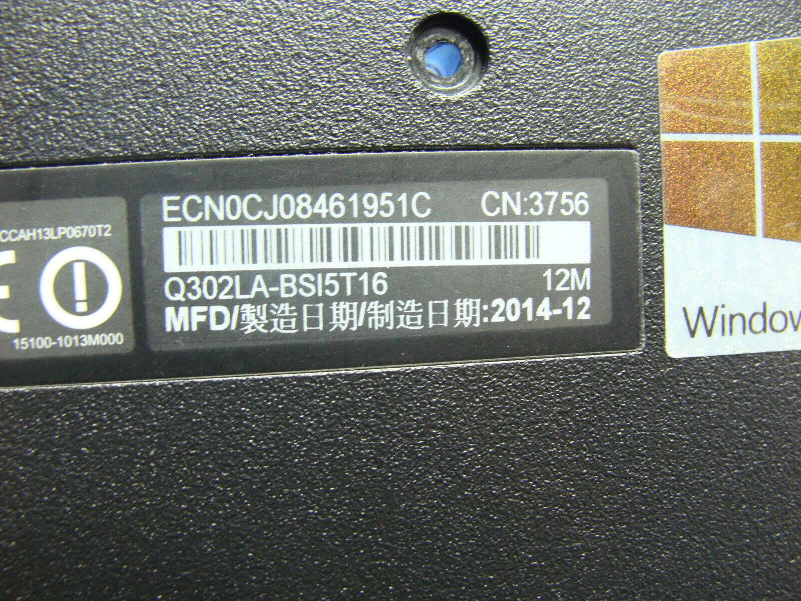 Asus Q302LA-BSI5T16 13.3 Genuine Bottom Case Base Cover 13NB06T1AP0101