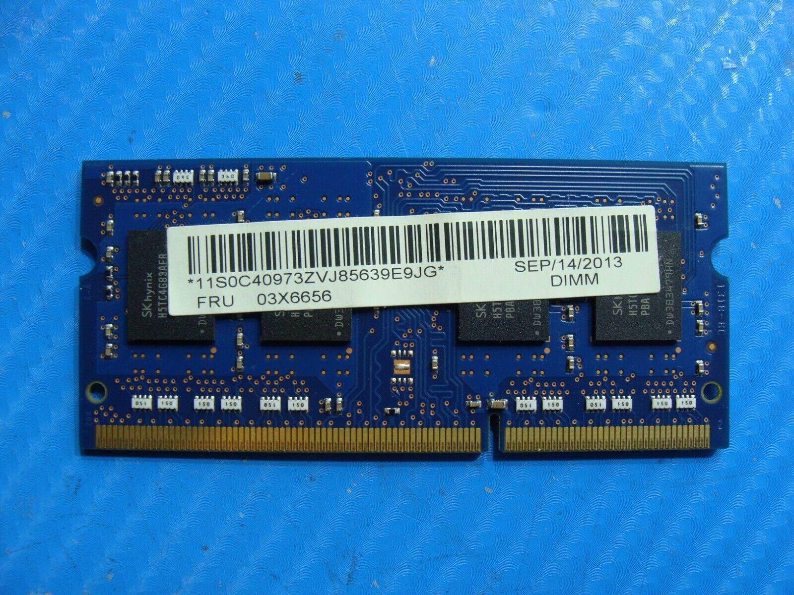 Lenovo T431s SKhynix SO-DIMM RAM Memory 4GB PC3L-12800S HMT451S6AFR8A-PB - Tested Computer Laptop Parts