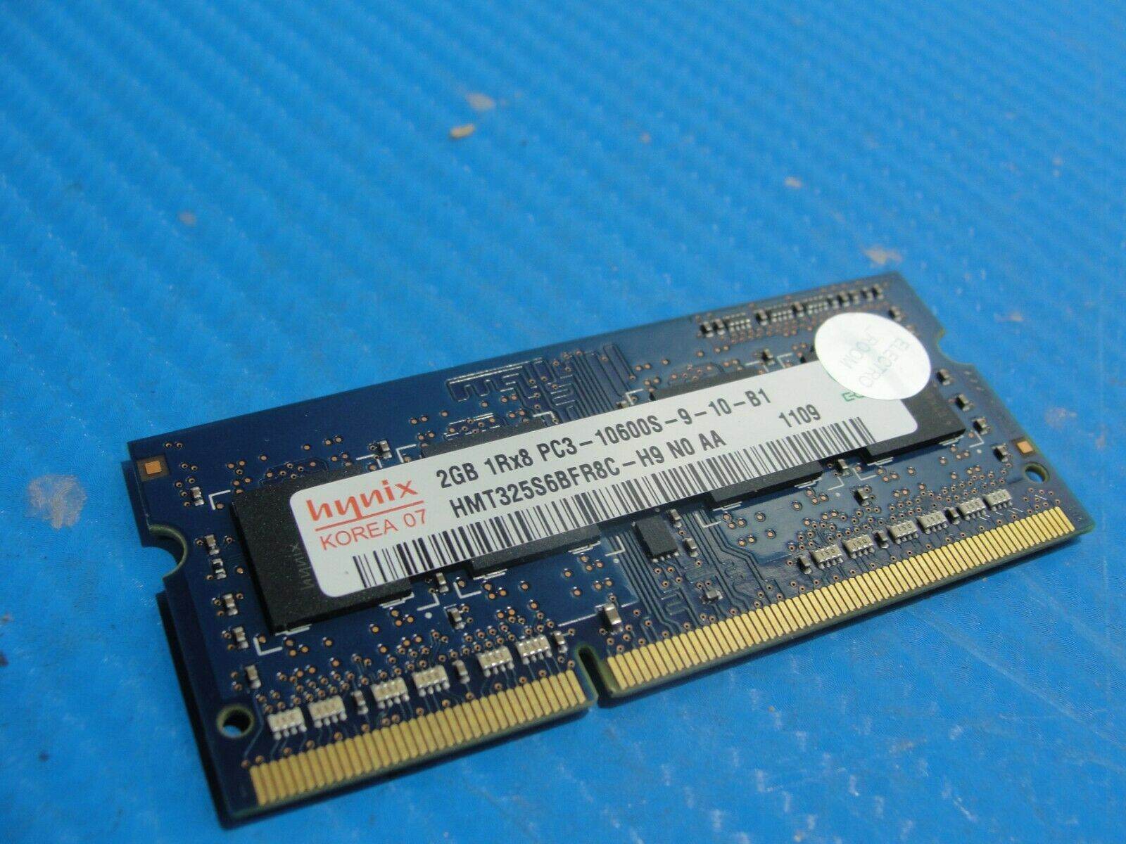 MacBook Pro A1286 Hynix 2GB 1Rx8 PC3-10600S SO-DIMM RAM Memory HMT325S6BFR8C-H9 - Tested Computer Laptop Parts