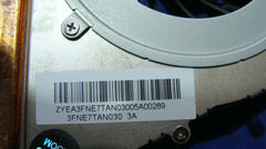 Sony Vaio VPCEE23FX 15.6" Genuine CPU Cooling Fan w/ Heatsink 3FNE7TAN030 ER* - Laptop Parts - Buy Authentic Computer Parts - Top Seller Ebay