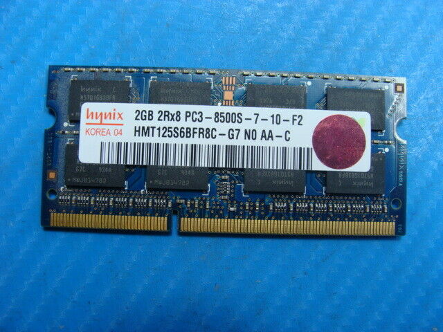 MacBook Pro A1286 Hynix 2GB SO-DIMM Memory RAM PC3-8500S HMT125S6BFR8C-G7 - Laptop Parts - Buy Authentic Computer Parts - Top Seller Ebay
