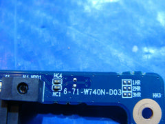 System76 Galago UltraPro galu1 14" HDD Hard Drive Connector Board 6-71-W740N-D03 CLEVO