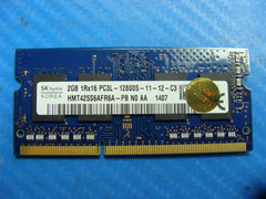 Toshiba E45t Laptop SK Hynix 2GB Memory PC3L-12800S-11-12-C3 HMT425S6AFR6A-PB - Tested Computer Laptop Parts