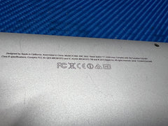 MacBook Air 13" A1466 Mid 2013 MD760LL/A OEM Bottom Case Silver 923-0443