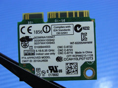 HP EliteBook 14" 8470P OEM Intel Wireless WiFi Card 62205ANHMW 695915-001 GLP* HP
