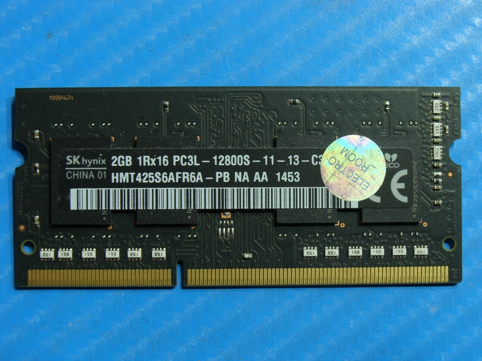 MacBook A1278 So-Dimm SK Hynix 2GB Memory pc3l-12800s-11-13-c3 hmt425s6afr6a-pb 