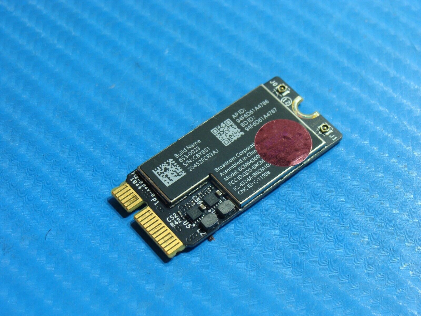 MacBook Air 13"  A1466 MD231LL/A Mid 2012 OEM Airport Bluetooth Card 661-6622 - Laptop Parts - Buy Authentic Computer Parts - Top Seller Ebay