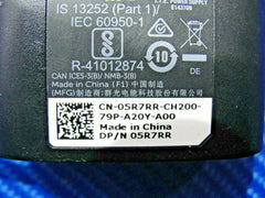 Genuine Dell 50W AC Adapter Charger 7.4mm Tip 50w 19.5v 2.31a Laptop 05R7RR - Tested Computer Laptop Parts
