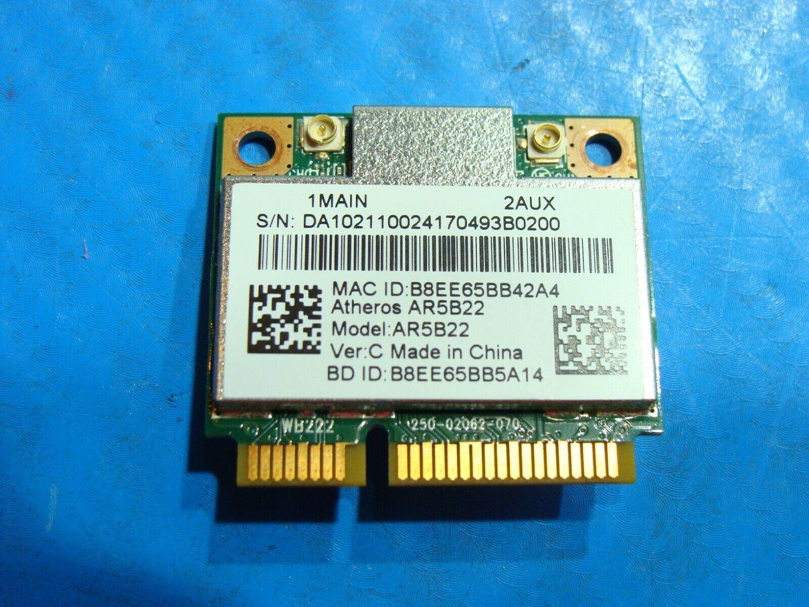 Acer Predator G3-605 Wireless WiFi Card AR5B22 - Tested Computer Laptop Parts