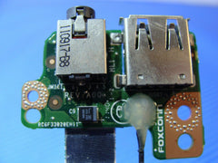 Dell Latitude E5420 14" Genuine Laptop USB Audio Port Board with Cable 80Y9H Dell