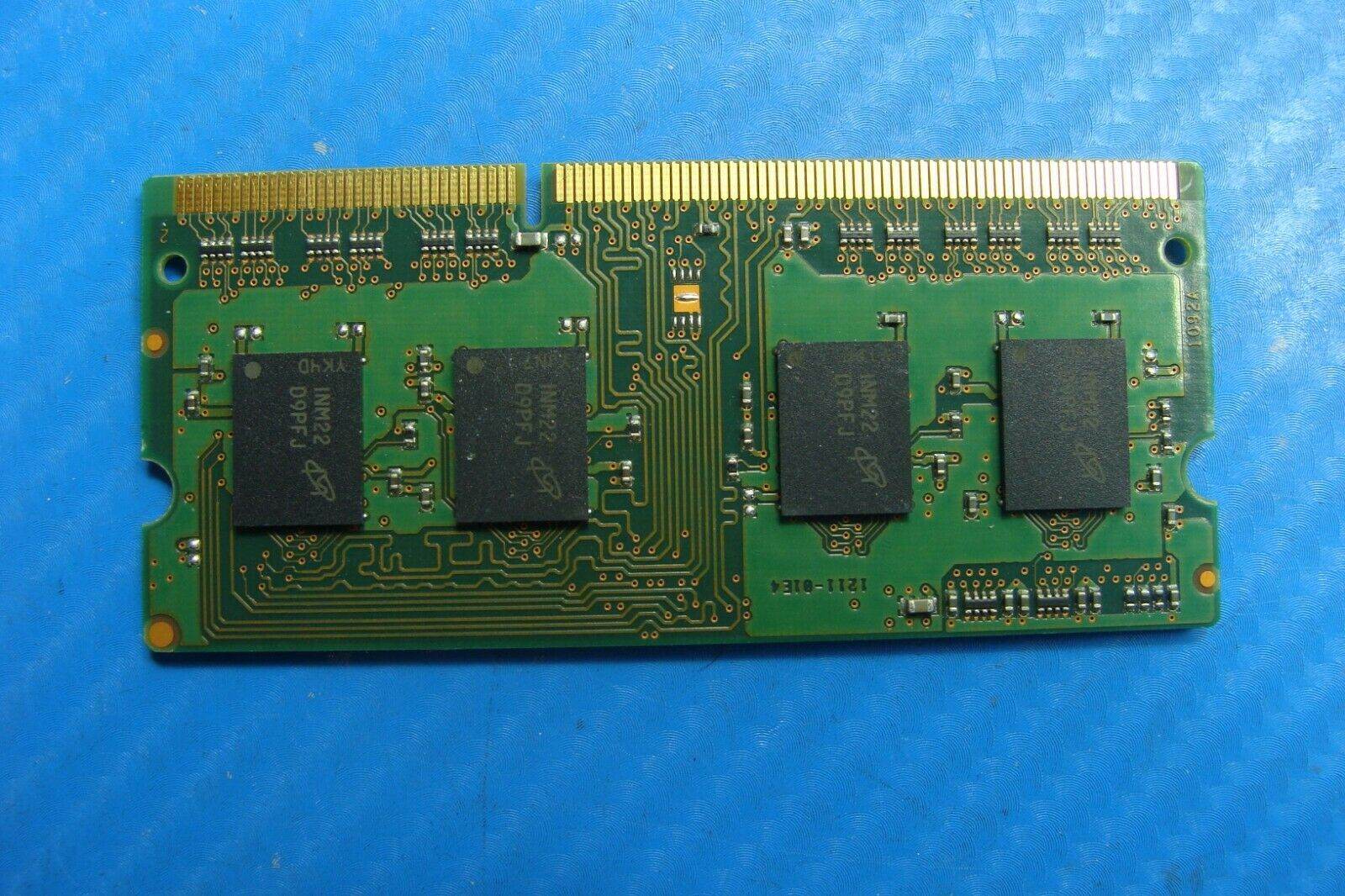 Dell L511z Laptop Micron 2GB Memory Ram pc3-10600s-9-11-b2 mt8jtf25664hz-1g4m1 - Tested Computer Laptop Parts