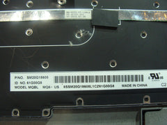 Lenovo X1 Carbon 3rd Gen 14" Palmrest w/Touchpad Keyboard BL 460.01402.0002