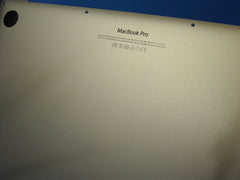 MacBook Pro A1502 13" Early 2015 MF843LL/A Genuine Bottom Case Silver 923-00503