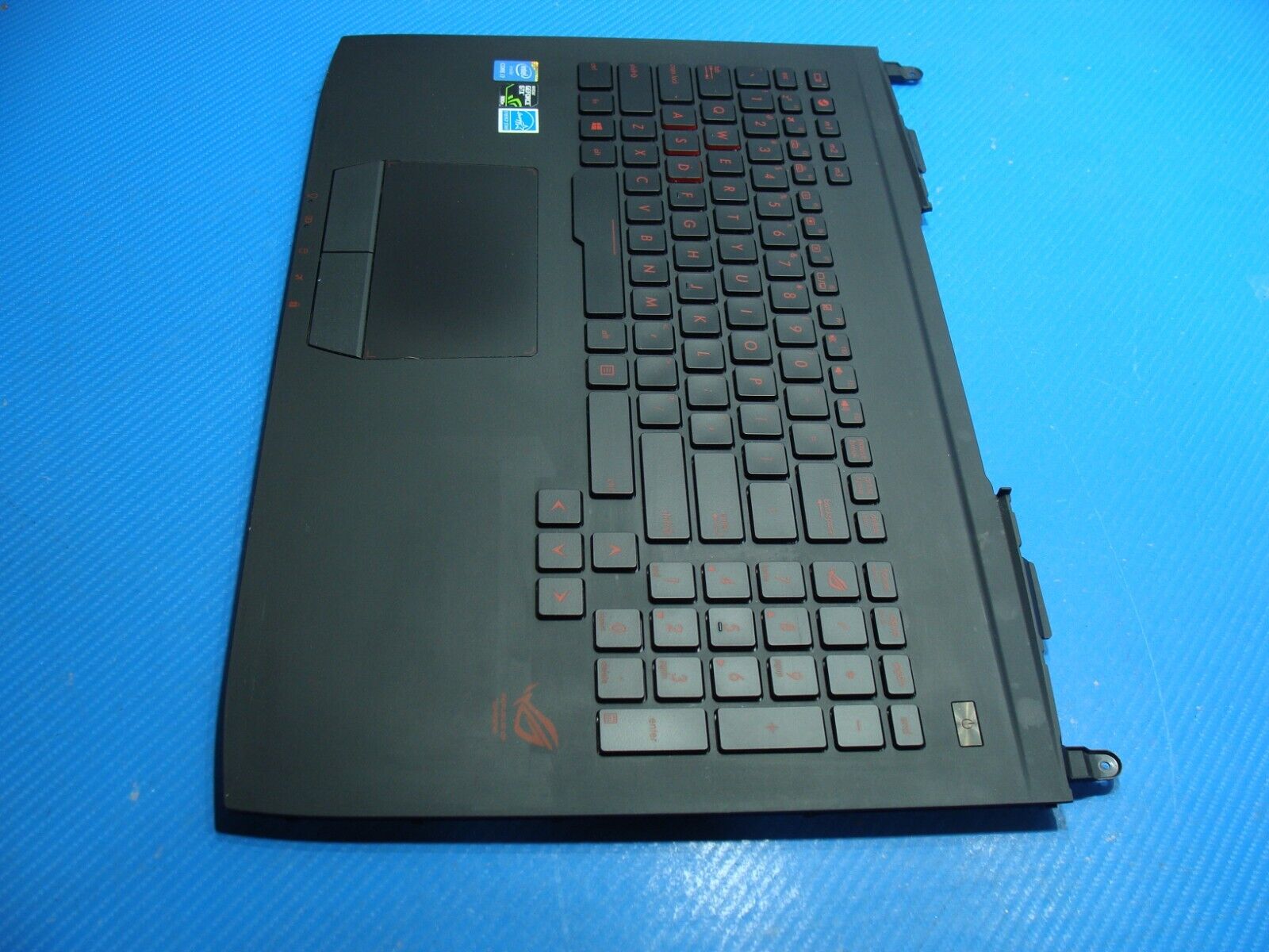 Asus ROG 17.3” G751JY-DH71 OEM Palmrest w/BL Keyboard TouchPad 13NB06G1AP0201