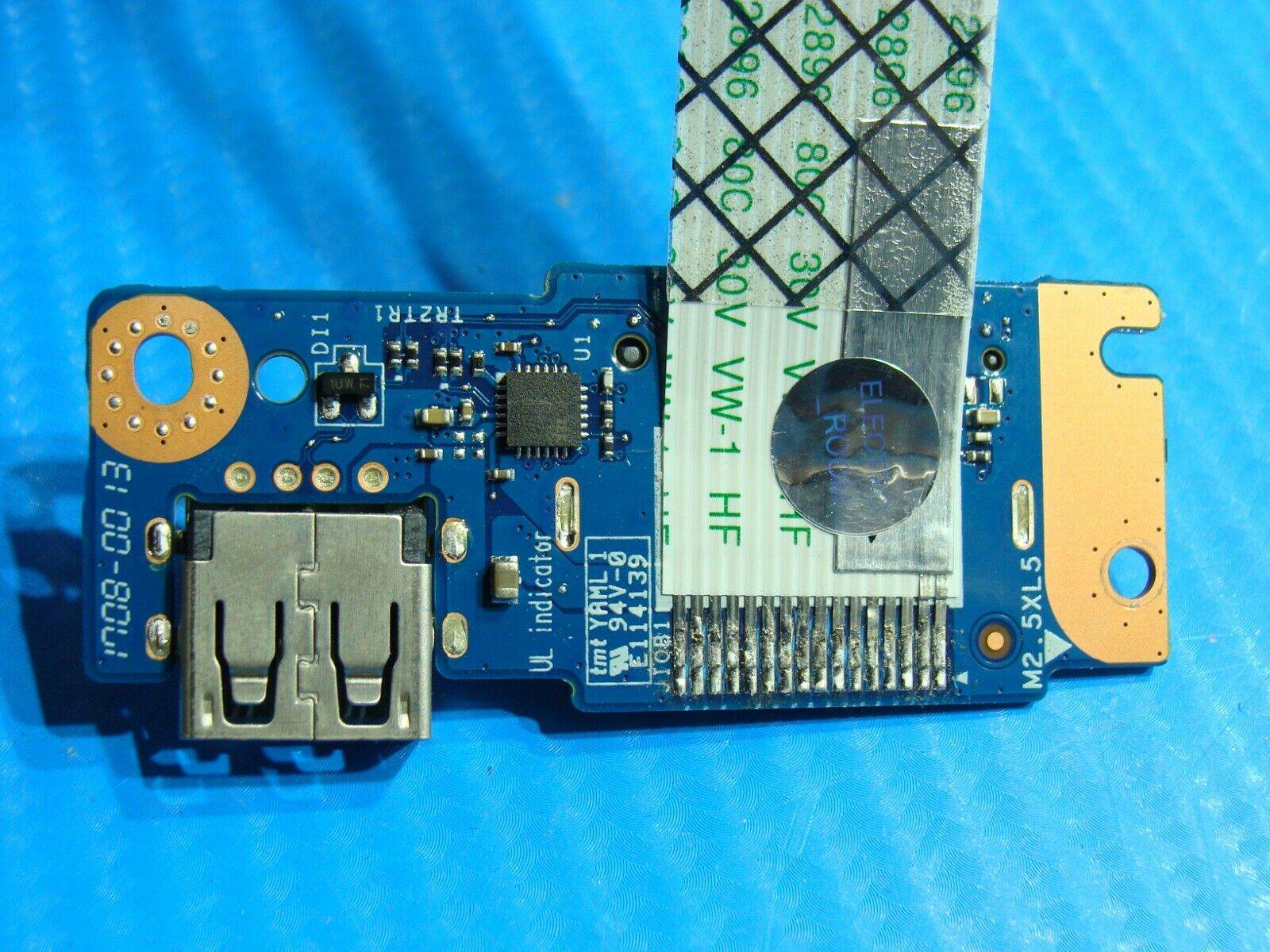 Dell Inspiron 15.6'' 5567 Genuine USB Card Reader Board w/Cable LS-D801P - Tested Computer Laptop Parts