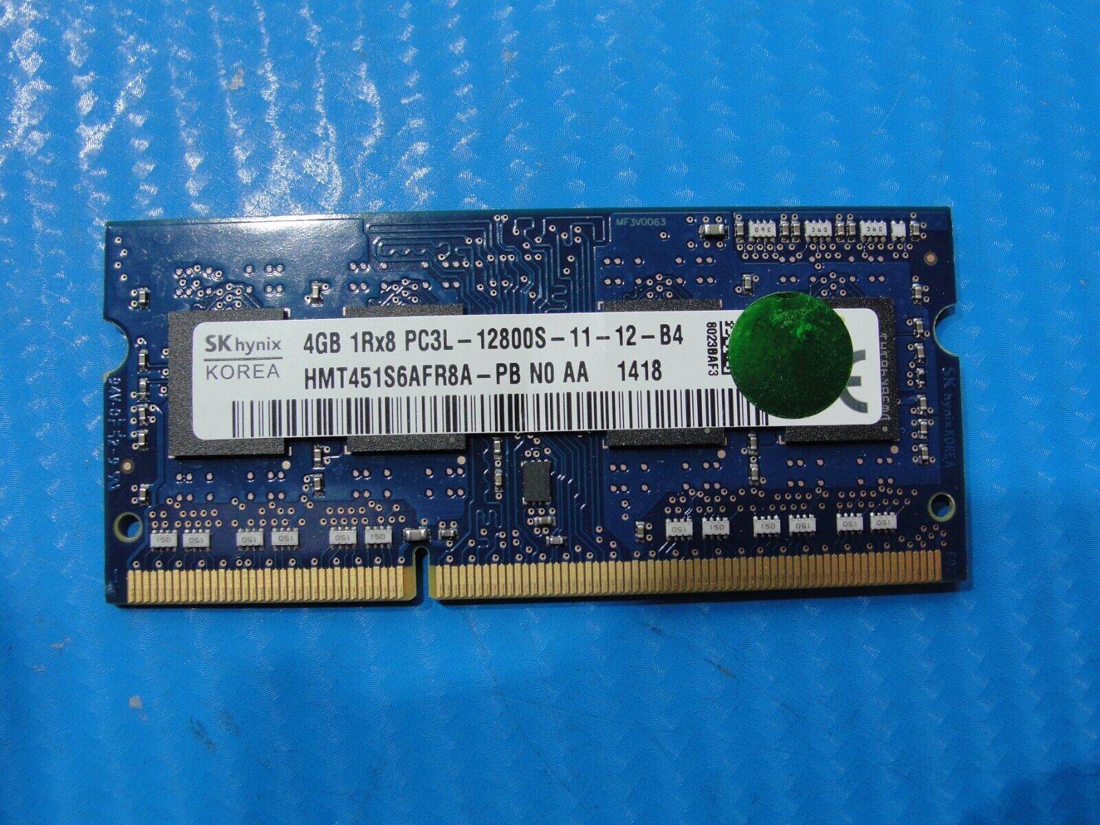 Asus G750JM SK Hynix 4GB PC3L-12800S SO-DIMM Memory Ram HMT451S6AFR8A-PB - Tested Computer Laptop Parts