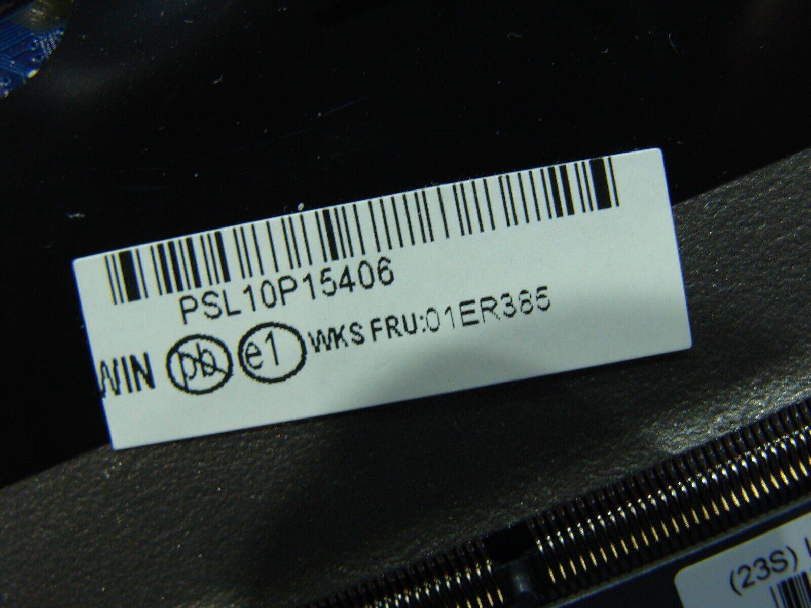 Lenovo ThinkPad 15.6” T570 OEM Laptop Intel i5-7200U 2.5GHz Motherboard 01ER385 - Tested Computer Laptop Parts