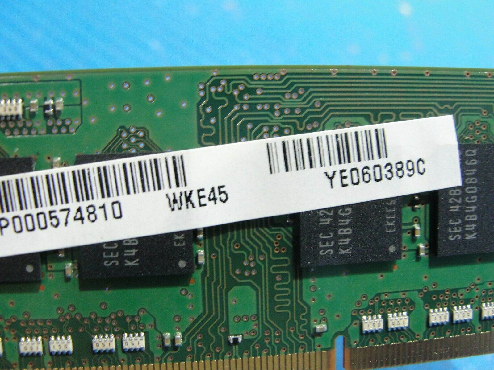 Toshiba P55W-B5224 Samsung 4GB Memory RAM SO-DIMM PC3L-12800S M471B5173QH0-YK0 - Tested Computer Laptop Parts