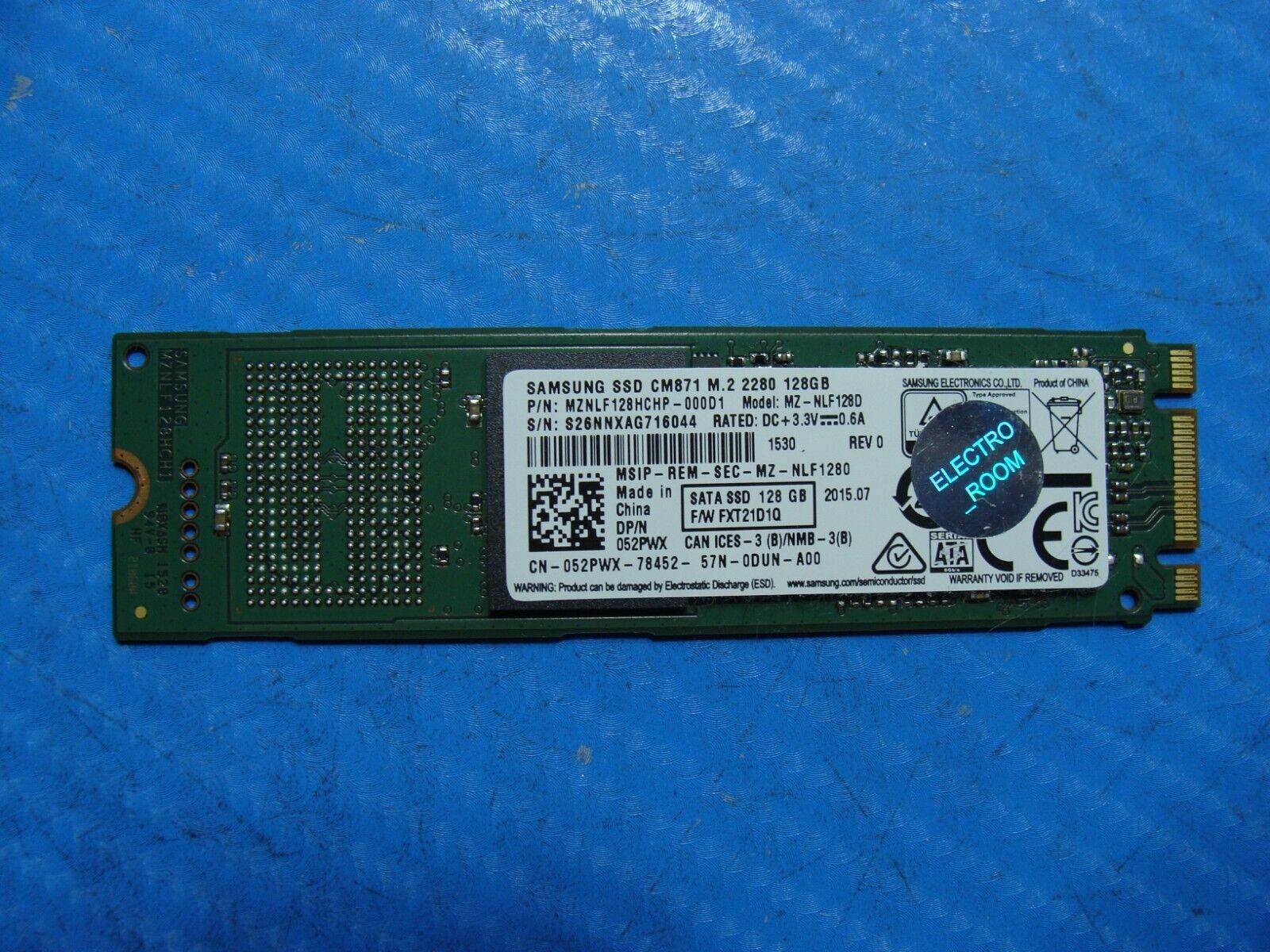 Dell XPS 13 9350 Samsung 128GB SATA M.2 SSD 52PWX MZNLF128HCHP-000D1 - Tested Computer Laptop Parts