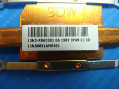 Asus X555LA-BHI5N12 15.6" CPU Cooling Fan w/Heatsink 13N0-R9A0301 13NB0651AM0401 