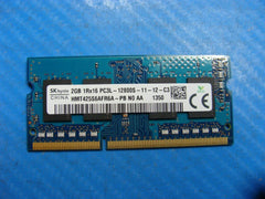 Dell 15 3537 SK hynix 2GB 1Rx16 PC3L-12800S SO-DIMM Memory RAM HMT425S6AFR6A-PB - Tested Computer Laptop Parts