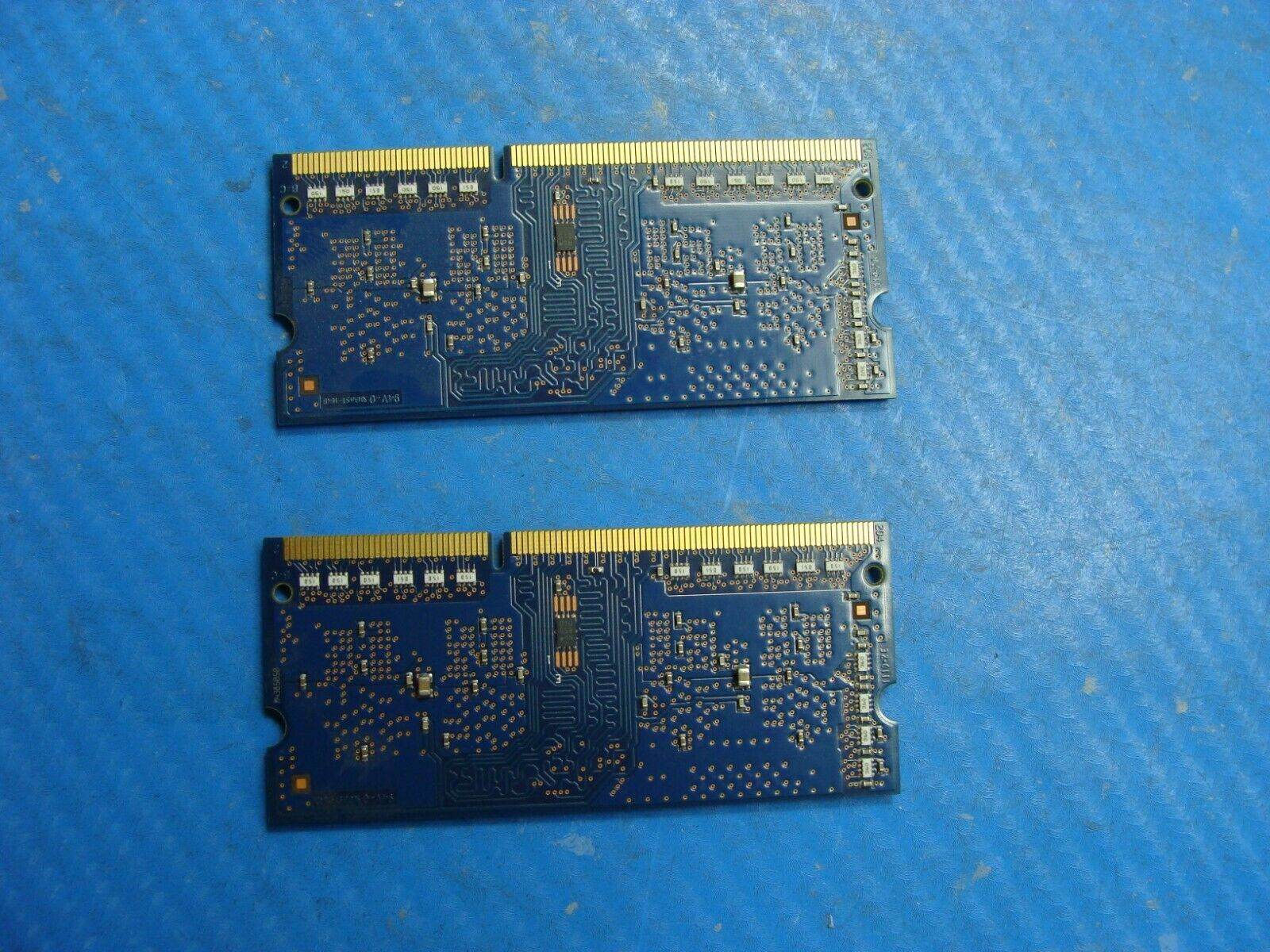 Apple A1347 SODIMM Hynix 2GB 1GBx2 Memory PC3-10600S-9-10-C1 HMT312S6BFR6C - Tested Computer Laptop Parts