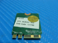 HP Notebook 15-bs078nr 15.6" Genuine Wireless WiFi Card 3168NGW 863934-855 HP