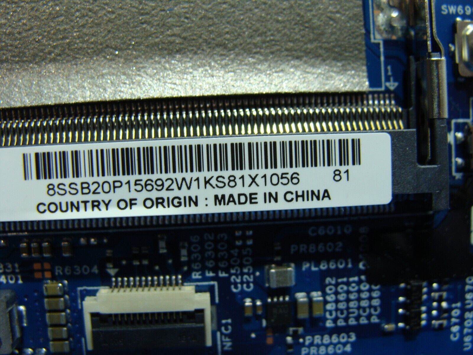 Lenovo ThinkPad 15.6” T570 OEM Laptop Intel i5-7200U 2.5GHz Motherboard 01ER385 - Tested Computer Laptop Parts