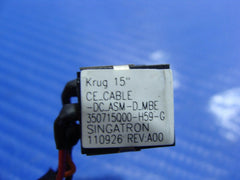 Dell Latitude 15.6" E5520 OEM DC Power Jack w/Cable 350715Q00-H59-G NDKK9 GLP* Dell