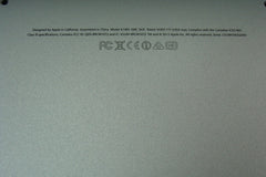 MacBook Air 11" A1465 Early 2014 MD711LL/B MD712LL/B Bottom Case Silver 923-0436