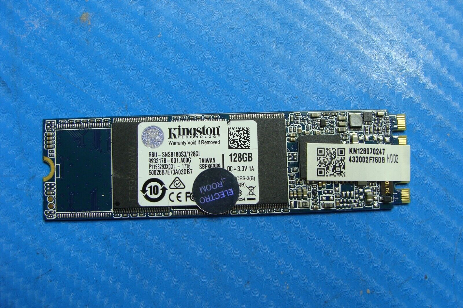 Acer E5-575G-562T Kingston M.2 128GB SSD Solid State Drive RBU-SNS8180S3/128GJ