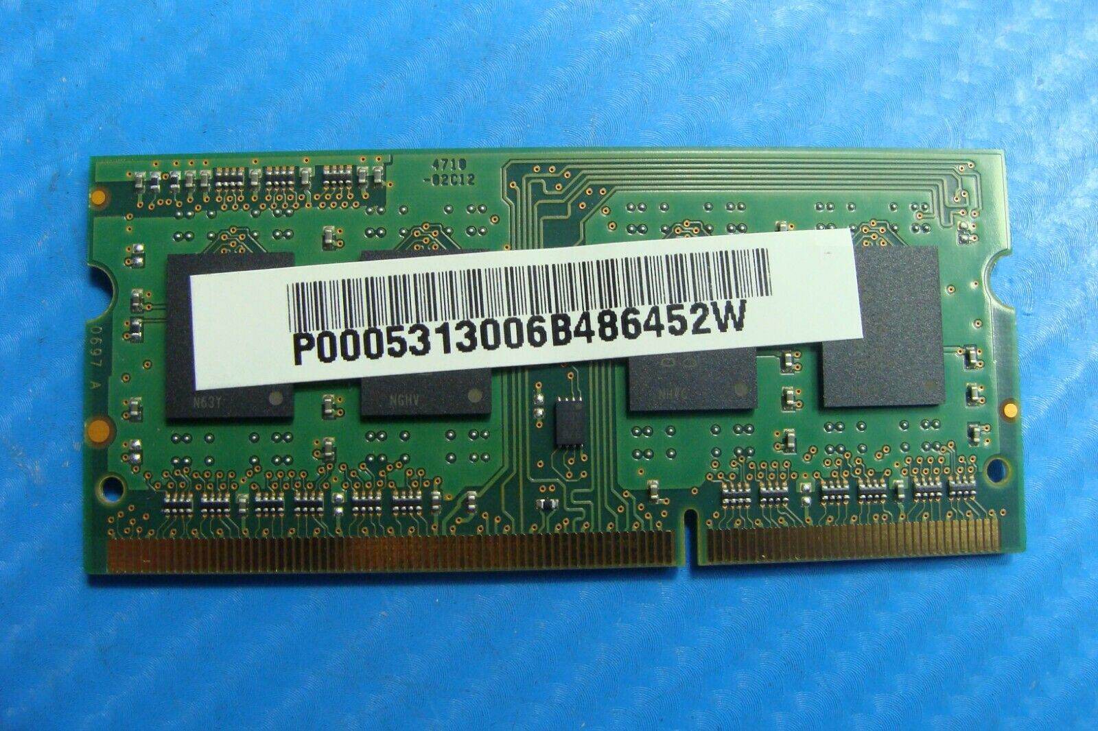 Toshiba L745-S4210 Micron 2Gb pc3-10600s Memory RAM So-dimm mt8jsf25664hz-1g4d1 - Tested Computer Laptop Parts