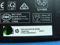 HP Envy 17-cg1075cl 17.3" Battery 15.12V 55.67Wh 3470mAh SA04XL L43267-005 84%