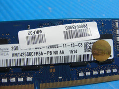 Toshiba E45W SK hynix 2GB 1Rx16 SO-DIMM Memory RAM PC3L-12800S HMT425S6CFR6A-PB - Tested Computer Laptop Parts
