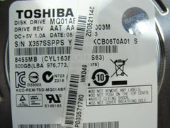 Toshiba Satellite A75D-A7286 17.3" 500GB Sata 2.5" HDD Hard Drive MQ01ABD050 - Laptop Parts - Buy Authentic Computer Parts - Top Seller Ebay
