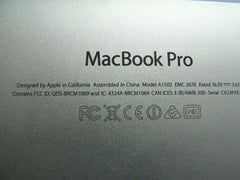 MacBook Pro A1502 13" Late 2013 ME864LL/A Genuine Laptop Bottom Case 923-0561 - Laptop Parts - Buy Authentic Computer Parts - Top Seller Ebay